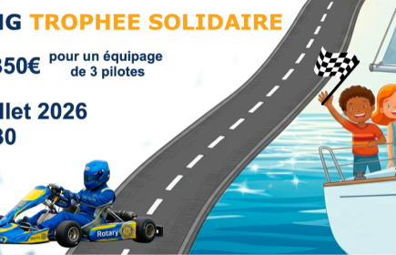 Animation karting au profit des enfants malades